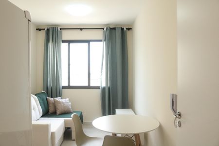 Sala de apartamento para alugar com 1 quarto, 25m² em Barra Funda, São Paulo