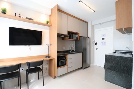 Apartamento à venda com 25m², 1 quarto e sem vagaCozinha e Área de Serviço