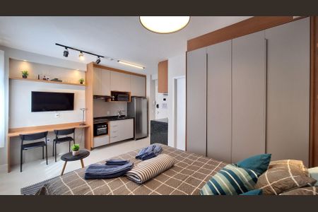 Apartamento à venda com 25m², 1 quarto e sem vagaSala/Quarto