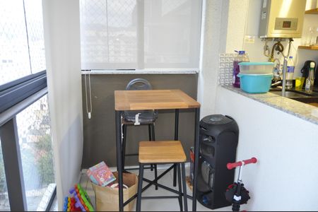 Apartamento à venda com 47m², 1 quarto e 1 vagaVaranda da Sala