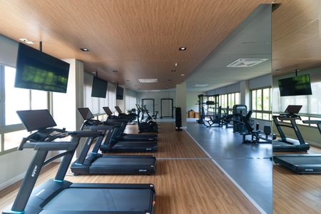 Apartamento à venda com 96m², 2 quartos e 2 vagas Apartamento à venda com 96m², 2 quartos e 2 vagasÁrea comum - Academia