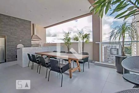 Apartamento à venda com 49m², 1 quarto e 1 vagaChurrasqueira