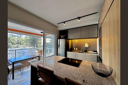 Apartamento à venda com 49m², 1 quarto e 1 vagaCozinha