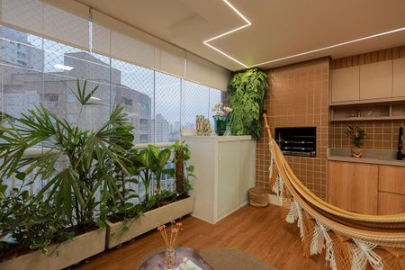 Varanda gourmet de apartamento para alugar com 3 quartos, 119m² em Parque Mandaqui, São Paulo