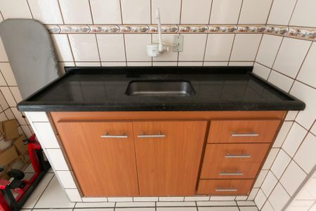 Casa de condomínio à venda com 99m², 2 quartos e 2 vagas Casa de condomínio à venda com 99m², 2 quartos e 2 vagasCozinha - Pia