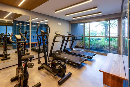 Apartamento à venda com 41m², 2 quartos e sem vaga Apartamento à venda com 41m², 2 quartos e sem vagaÁrea comum - Academia