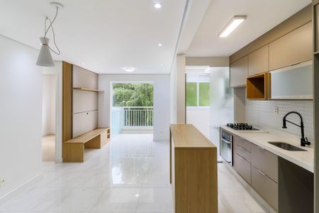 Sala de apartamento para alugar com 2 quartos, 66m² em Chácara Santo Antônio, São Paulo