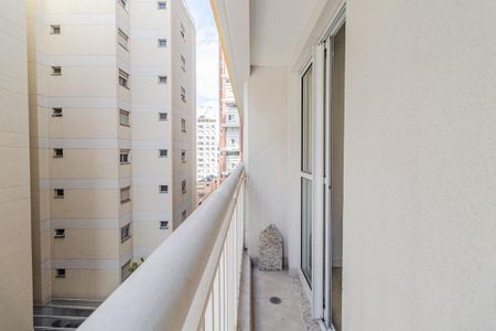 Varanda de kitnet/studio para alugar com 1 quarto, 25m² em Jardim Paulista, São Paulo