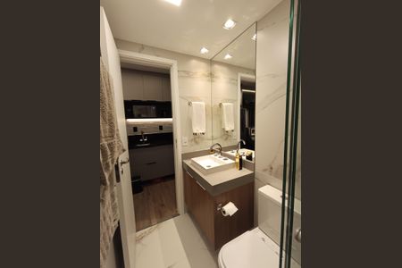 Apartamento à venda com 28m², 1 quarto e sem vagaBanheiro Social