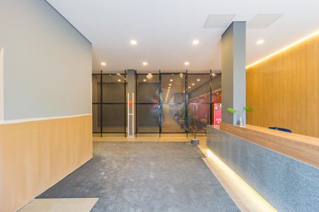 Studio à venda com 24m², 1 quarto e sem vaga Studio à venda com 24m², 1 quarto e sem vagaHall social