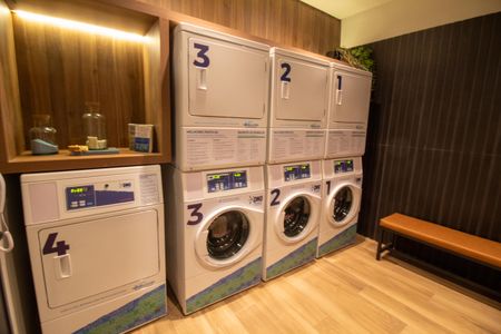 Apartamento para alugar com 140m², 2 quartos e 2 vagasÁrea comum - Lavanderia