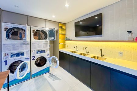 Studio à venda com 25m², 1 quarto e sem vaga Studio à venda com 25m², 1 quarto e sem vagaLavanderia