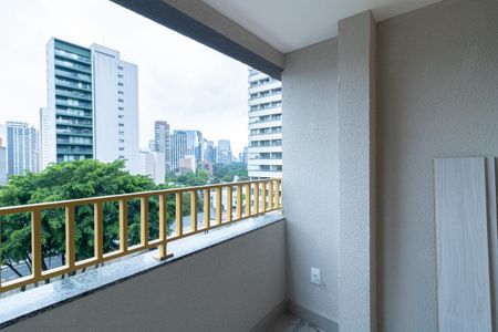 Varanda de apartamento para alugar com 1 quarto, 34m² em Vila Olímpia, São Paulo