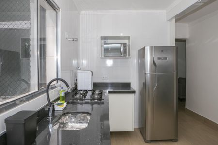 Apartamento à venda com 58m², 2 quartos e sem vaga Apartamento à venda com 58m², 2 quartos e sem vagaCozinha e Área de Serviço
