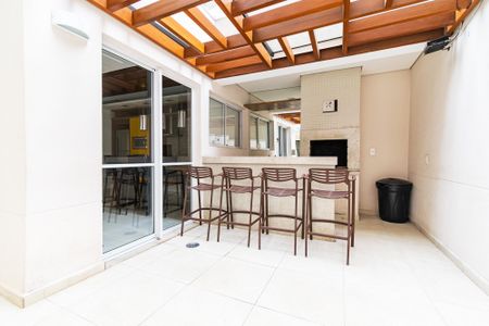 Apartamento à venda com 42m², 1 quarto e 2 vagas Apartamento à venda com 42m², 1 quarto e 2 vagasÁrea comum - Churrasqueira
