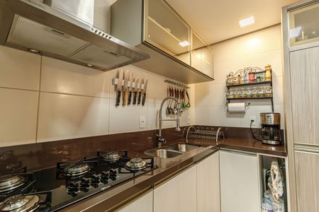 Apartamento à venda com 87m², 3 quartos e 2 vagasCozinha