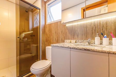 Apartamento à venda com 87m², 3 quartos e 2 vagasBanheiro da Suíte