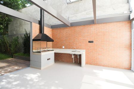 Apartamento à venda com 29m², 1 quarto e sem vaga Apartamento à venda com 29m², 1 quarto e sem vagaÁrea comum - Churrasqueira