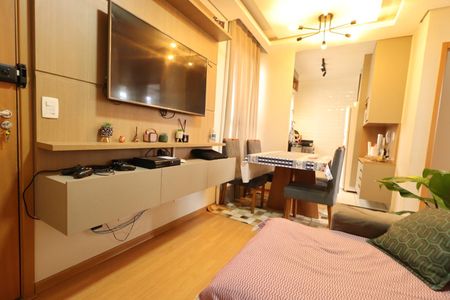 Sala de apartamento para alugar com 2 quartos, 41m² em Jardim Ouro Branco, Ribeirão Preto