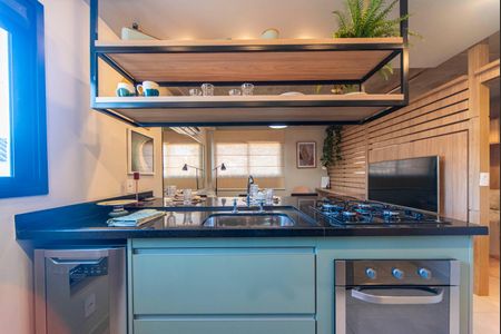 Apartamento à venda com 36m², 1 quarto e 1 vagaCozinha e Área de Serviço