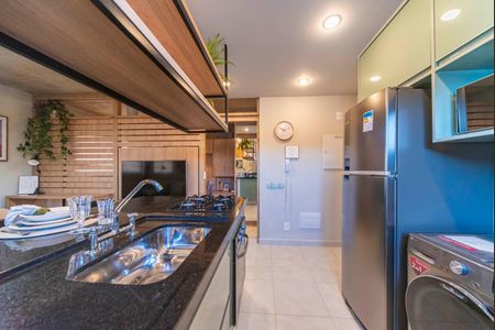 Apartamento à venda com 36m², 1 quarto e 1 vagaCozinha e Área de Serviço