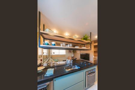 Apartamento à venda com 36m², 1 quarto e 1 vagaCozinha e Área de Serviço