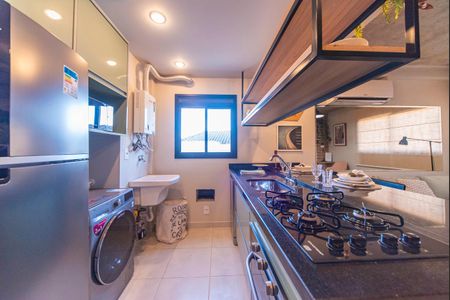 Apartamento à venda com 36m², 1 quarto e 1 vagaCozinha e Área de Serviço