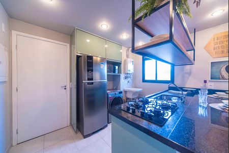 Apartamento à venda com 36m², 1 quarto e 1 vagaCozinha e Área de Serviço