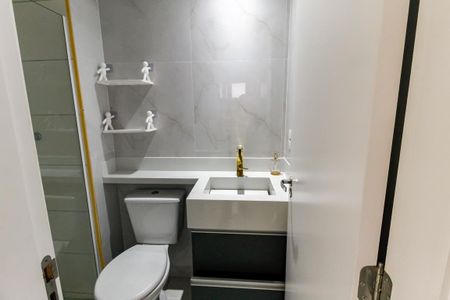 Apartamento para alugar com 66m², 2 quartos e 2 vagas Apartamento para alugar com 66m², 2 quartos e 2 vagasBanheiro Social