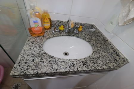 Apartamento à venda com 60m², 2 quartos e 1 vagaBanheiro Social - Pia