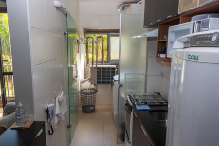 Apartamento à venda com 46m², 2 quartos e 1 vagaCozinha e Área de Serviço