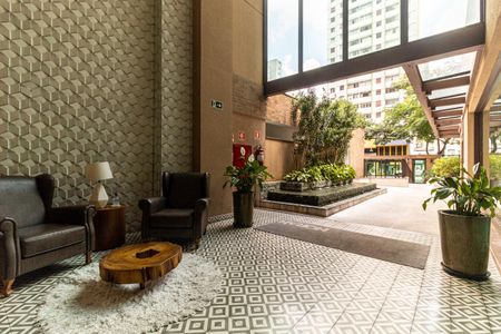 Apartamento à venda com 42m², 1 quarto e 1 vagaHall Social