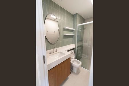 Apartamento à venda com 45m², 2 quartos e sem vaga Apartamento à venda com 45m², 2 quartos e sem vagaBanheiro 2