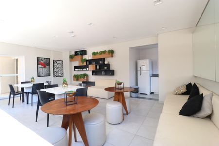 Apartamento para alugar com 34m², 2 quartos e sem vagaÁrea comum - Salão de festas