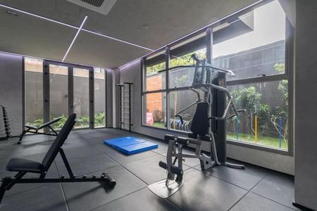 Studio à venda com 29m², 1 quarto e sem vaga Studio à venda com 29m², 1 quarto e sem vagaÁrea comum - Academia
