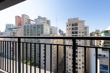 Varanda de kitnet/studio para alugar com 1 quarto, 24m² em Santa Cecilia, São Paulo