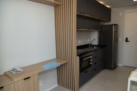 Sala de apartamento para alugar com 1 quarto, 25m² em Campo Belo, São Paulo