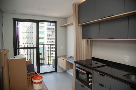 Sala de apartamento para alugar com 1 quarto, 25m² em Campo Belo, São Paulo