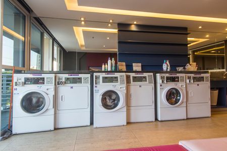 Studio à venda com 45m², 1 quarto e 1 vagaLavanderia