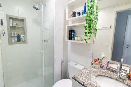 Apartamento à venda com 50m², 2 quartos e 1 vaga Apartamento à venda com 50m², 2 quartos e 1 vagaBanheiro Social