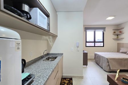 Studio para alugar com 26m², 1 quarto e 1 vaga Studio para alugar com 26m², 1 quarto e 1 vagaCozinha