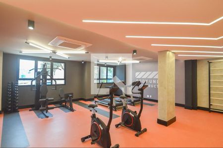 Studio para alugar com 26m², 1 quarto e 1 vaga Studio para alugar com 26m², 1 quarto e 1 vagaÁrea comum - Academia