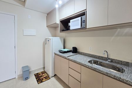 Studio para alugar com 26m², 1 quarto e 1 vaga Studio para alugar com 26m², 1 quarto e 1 vagaCozinha