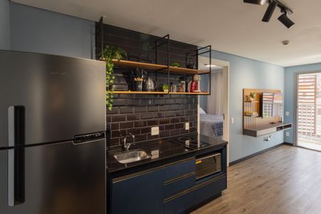 Apartamento à venda com 46m², 1 quarto e sem vagaCozinha