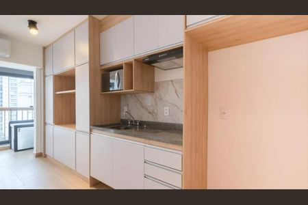 Foto 03 de apartamento à venda com 1 quarto, 25m² em Brooklin, São Paulo