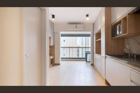 Foto 01 de apartamento à venda com 1 quarto, 25m² em Brooklin, São Paulo