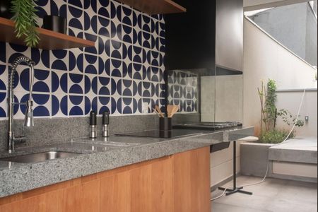 Apartamento para alugar com 141m², 4 quartos e 2 vagasÁrea comum - Churrasqueira