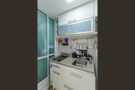 Apartamento à venda com 49m², 1 quarto e 1 vagaCozinha