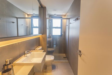 Apartamento à venda com 55m², 1 quarto e 1 vagaBanheiro Social