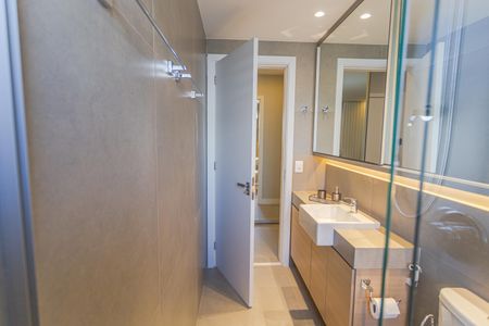 Apartamento à venda com 55m², 1 quarto e 1 vagaBanheiro Social